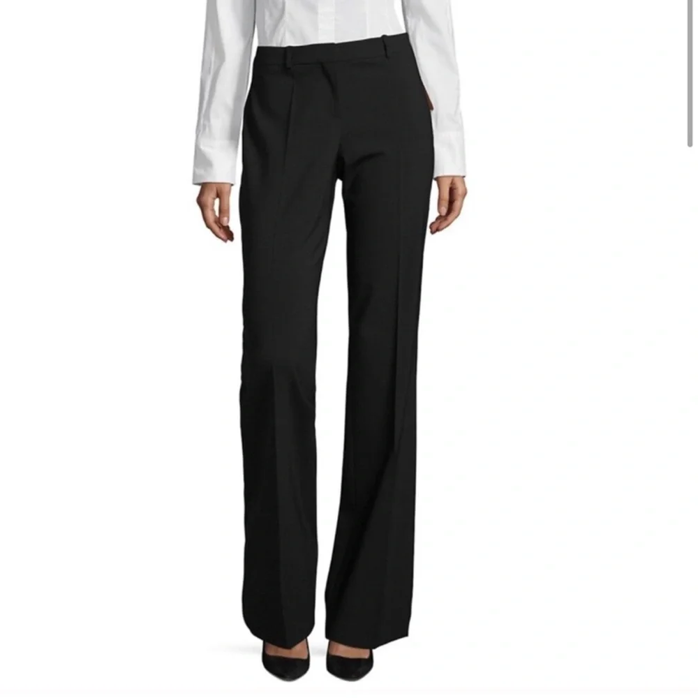 Boss Hugo Boss Tulea Black Wool Trousers - Size 12
